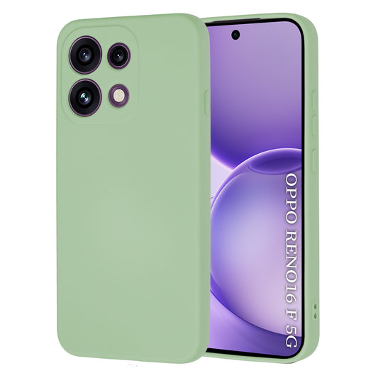 Pouzdro pro Oppo Reno16 F / Reno16 FS, Techsuit, SoftFlex, Světle zelené
