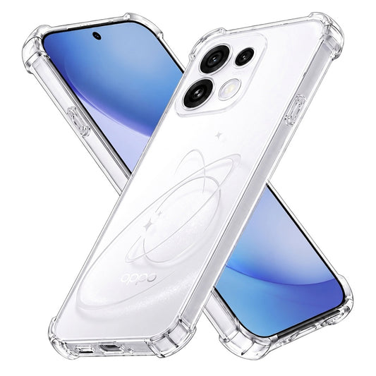 Pouzdro pro Oppo Reno16 Pro, Techsuit, nárazuvzdorné průhledné, transparentní