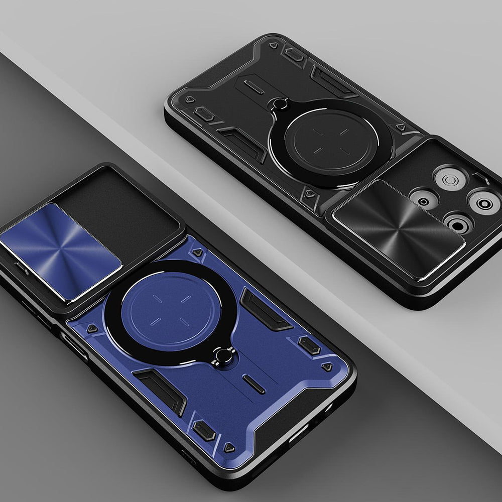 Pouzdro pro Oppo Reno16 / Reno16 Pro, Techsuit, CamGuard Pro, Modré