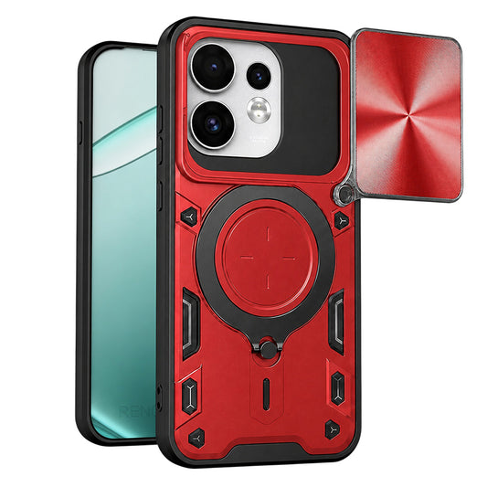 Pouzdro pro Oppo Reno16 / Reno16 Pro, Techsuit, CamGuard Pro, červené