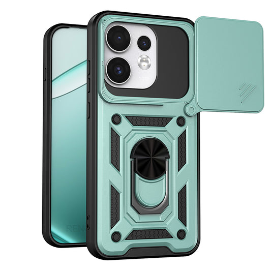 Pouzdro pro Oppo Reno16 / Reno16 Pro, Techsuit, CamShield, Zelené