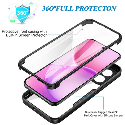 Pouzdro pro Oppo Reno16 / Reno16 Pro, Techsuit, ColorVerse 360, Fialové