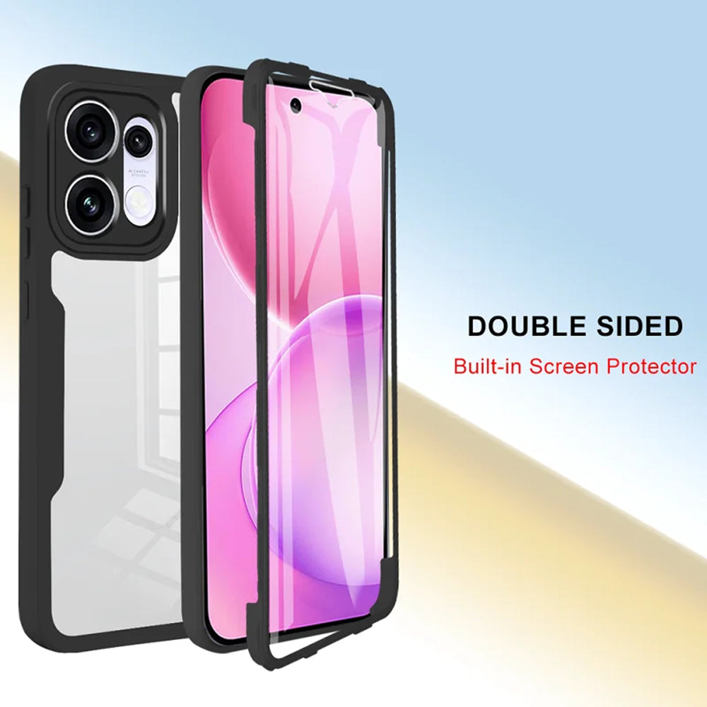 Pouzdro pro Oppo Reno16 / Reno16 Pro, Techsuit, ColorVerse 360, Černá