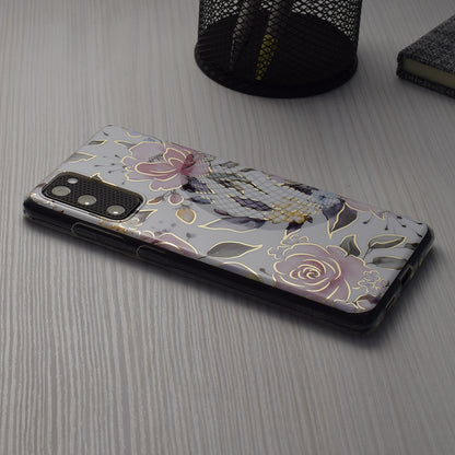 Pouzdro pro Oppo Reno8 Pro, Techsuit, Marble, Bílé