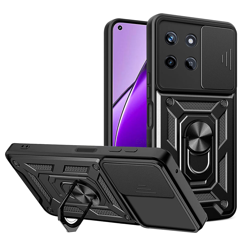 Pouzdro pro Realme 11 4G, Techsuit, CamShield, Černé