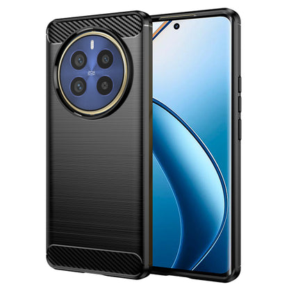Pouzdro pro Realme 12 Pro / 12 Pro+, Techsuit, Carbon, Černé