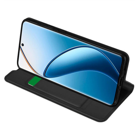 Pouzdro pro Realme 12 Pro / 12 Pro+, Techsuit, Magskin Book, Černé