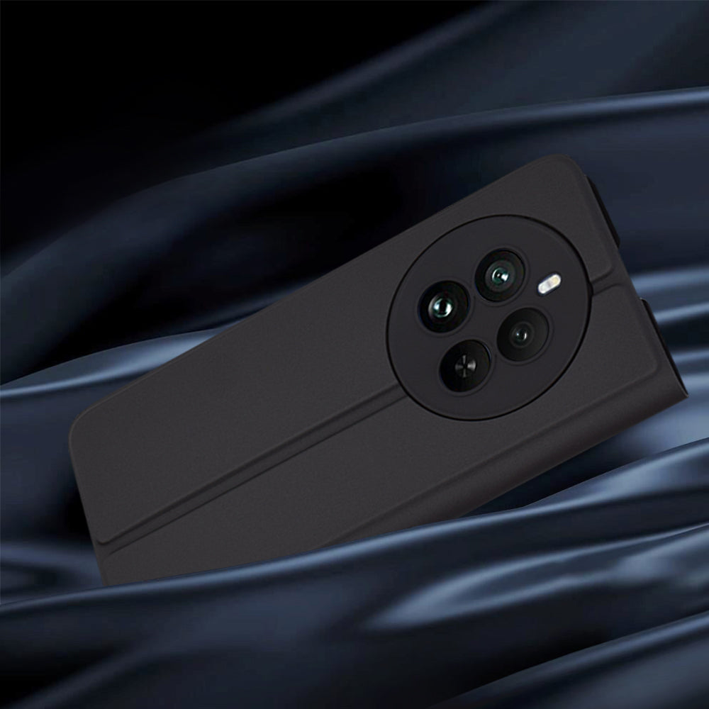 Pouzdro pro Realme 12 Pro / 12 Pro+, Techsuit, Magskin Book, Černé