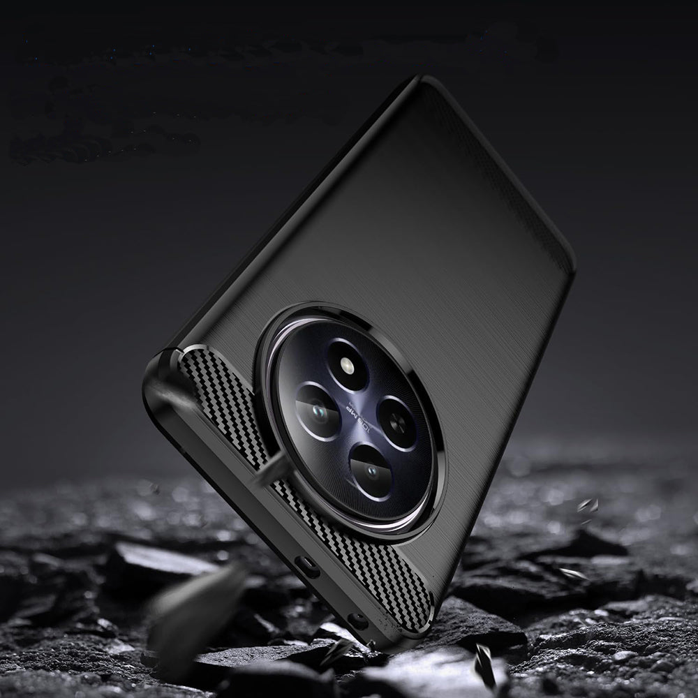 Pouzdro pro Realme 12, Techsuit, Carbon, Modré