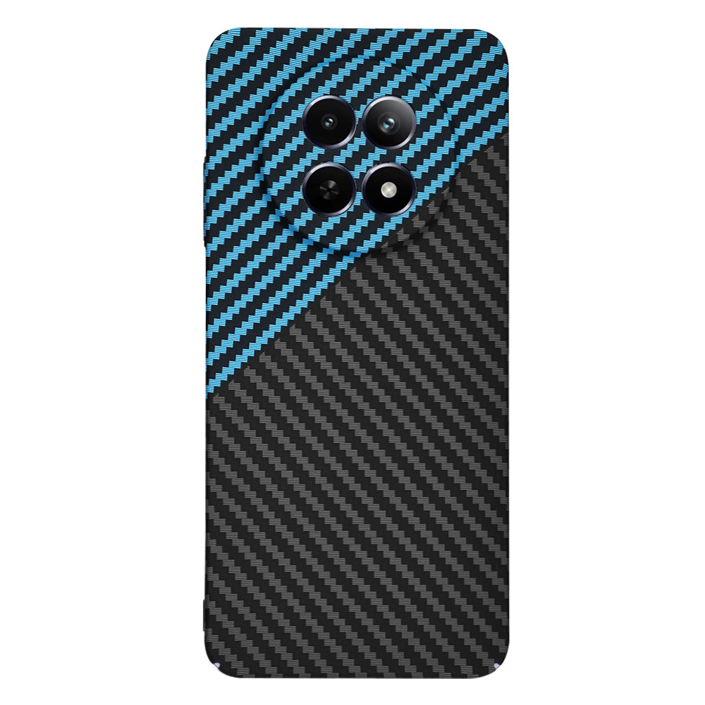 Pouzdro pro Realme 12x / 12, Techsuit, Carbonite FiberShell, Černá Bleu