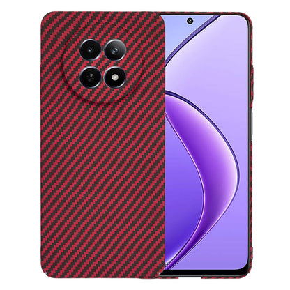 Pouzdro pro Realme 12x / 12, Techsuit, Carbonite FiberShell, červené