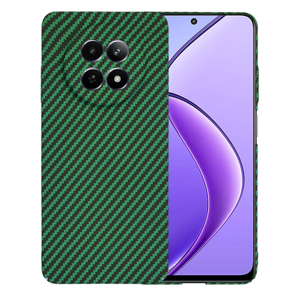 Pouzdro pro Realme 12x / 12, Techsuit, Carbonite FiberShell, zelené