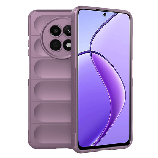 Pouzdro pro Realme 12x / 12, Techsuit, Magic Shield, fialové
