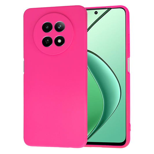 Pouzdro pro Realme 12x / 12, Techsuit, SoftFlex, Tmavě růžové