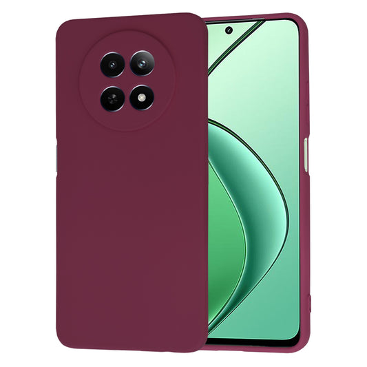 Pouzdro pro Realme 12x / 12, Techsuit, SoftFlex, vínové