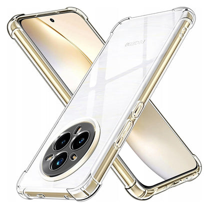 Pouzdro pro Realme 14 Pro+, Techsuit, nárazuvzdorné průhledné, transparentní