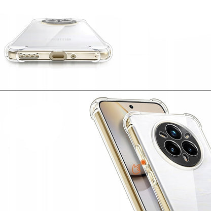 Pouzdro pro Realme 14 Pro+, Techsuit, nárazuvzdorné průhledné, transparentní