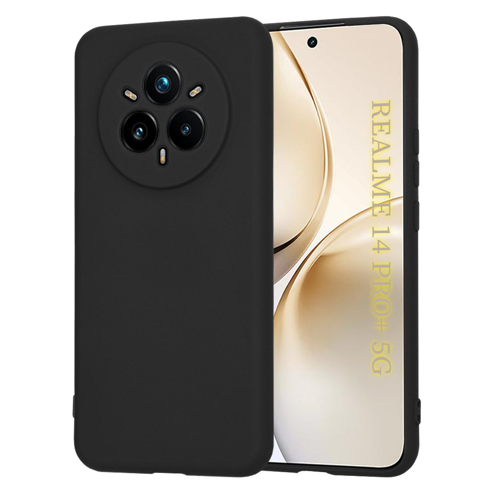 Pouzdro pro Realme 14 Pro+, Techsuit, SoftFlex, Černé
