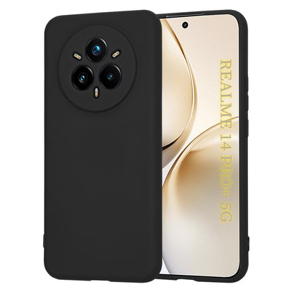 Pouzdro pro Realme 14 Pro+, Techsuit, SoftFlex, Černé
