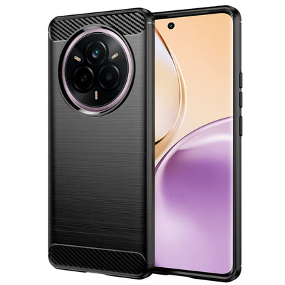 Pouzdro pro Realme 14 Pro, Techsuit, Carbon, Černé