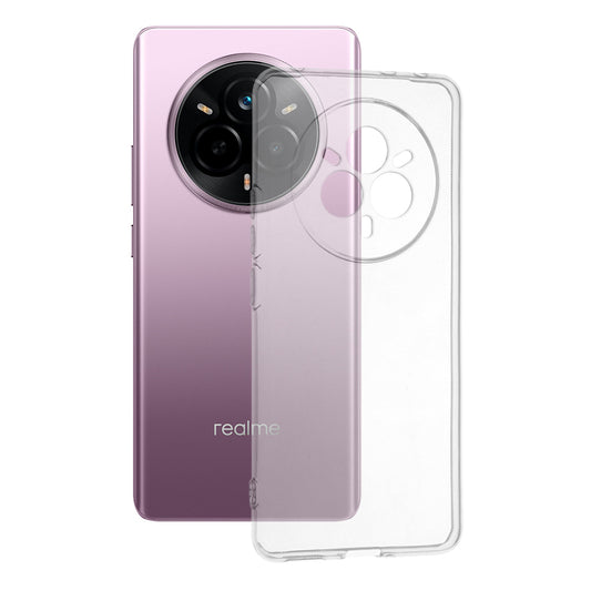 Pouzdro pro Realme 14 Pro, Techsuit, Čiré, Průhledné