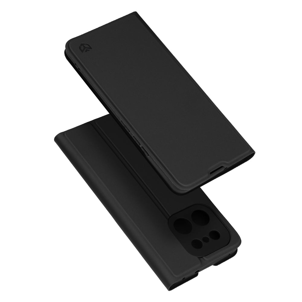 Pouzdro pro Realme 16 Pro+, Techsuit, Magskin Book, Černá