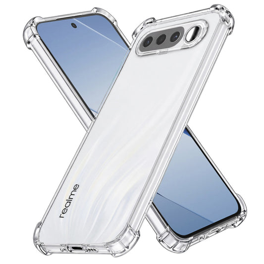 Pouzdro pro Realme 16, Techsuit, Odolné proti nárazům, Průhledné