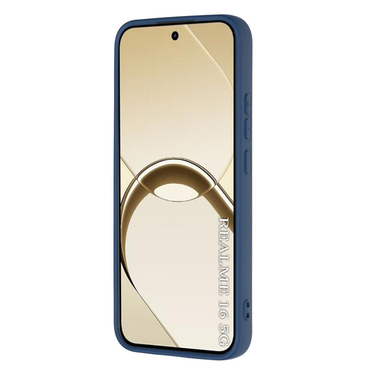 Pouzdro pro Realme 16, Techsuit, SoftFlex, Tmavě modrá