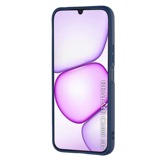 Pouzdro pro Realme C100 5G, Techsuit, SoftFlex, Tmavě modrá