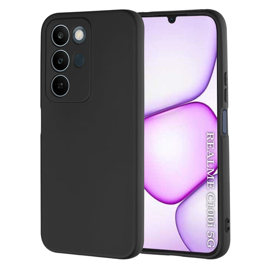 Pouzdro pro Realme C100 5G, Techsuit, SoftFlex, Černé