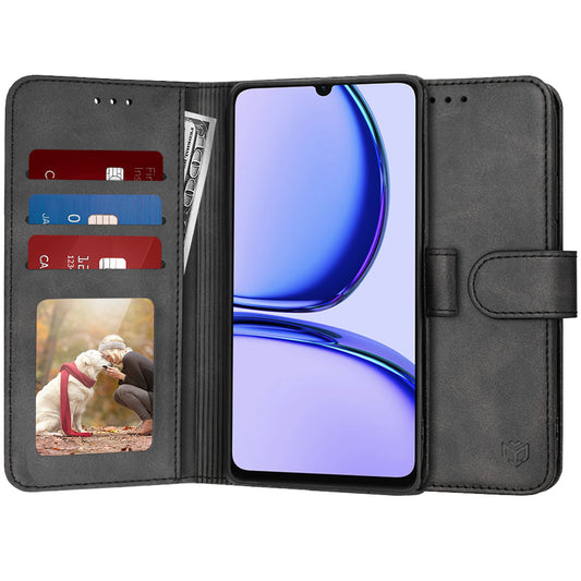 Pouzdro pro Realme C53, Techsuit, Diary Book, Černé