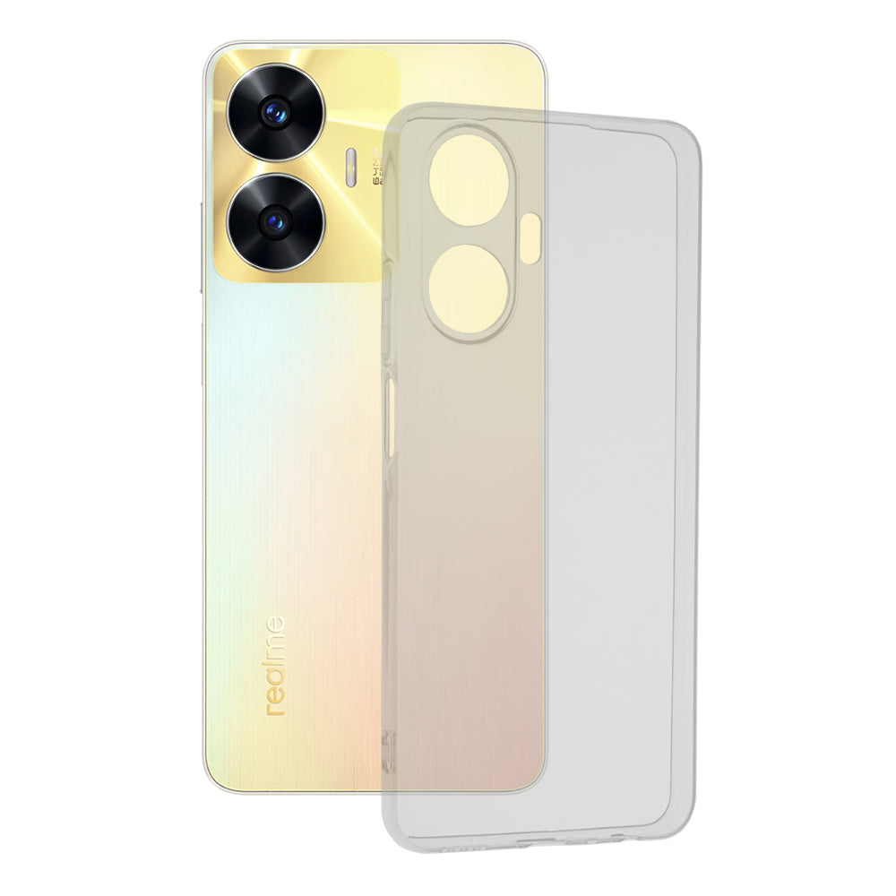 Pouzdro pro Realme C55, Techsuit, Průhledné, Transparentní