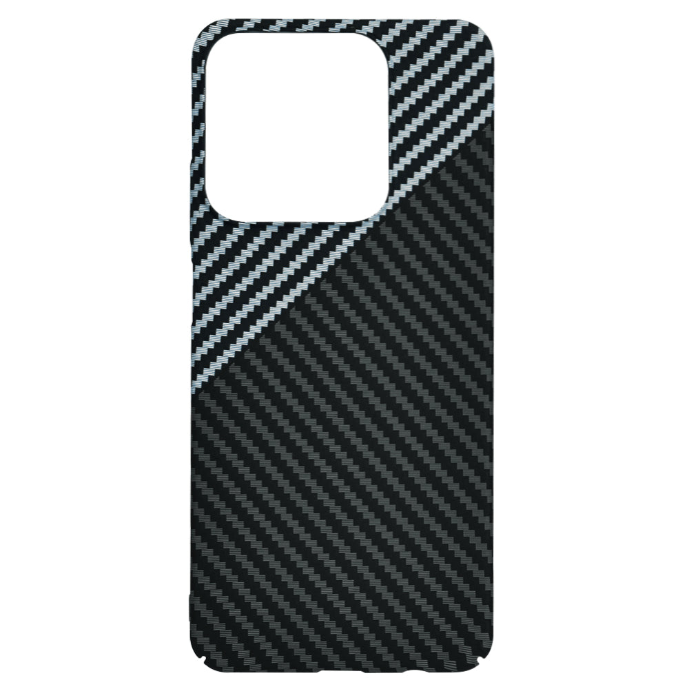 Pouzdro pro Realme C63 / C61, Techsuit, Carbonite FiberShell, Černo-šedé
