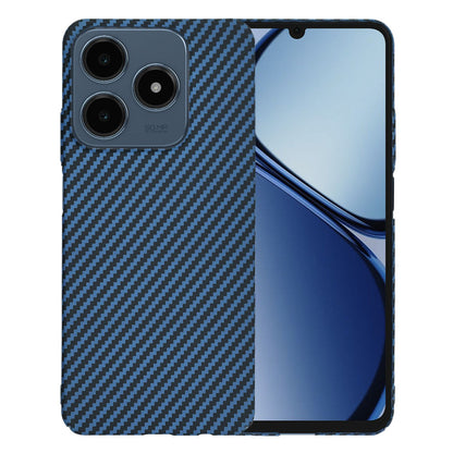 Pouzdro pro Realme C63 / C61, Techsuit, Carbonite FiberShell, Tyrkysové