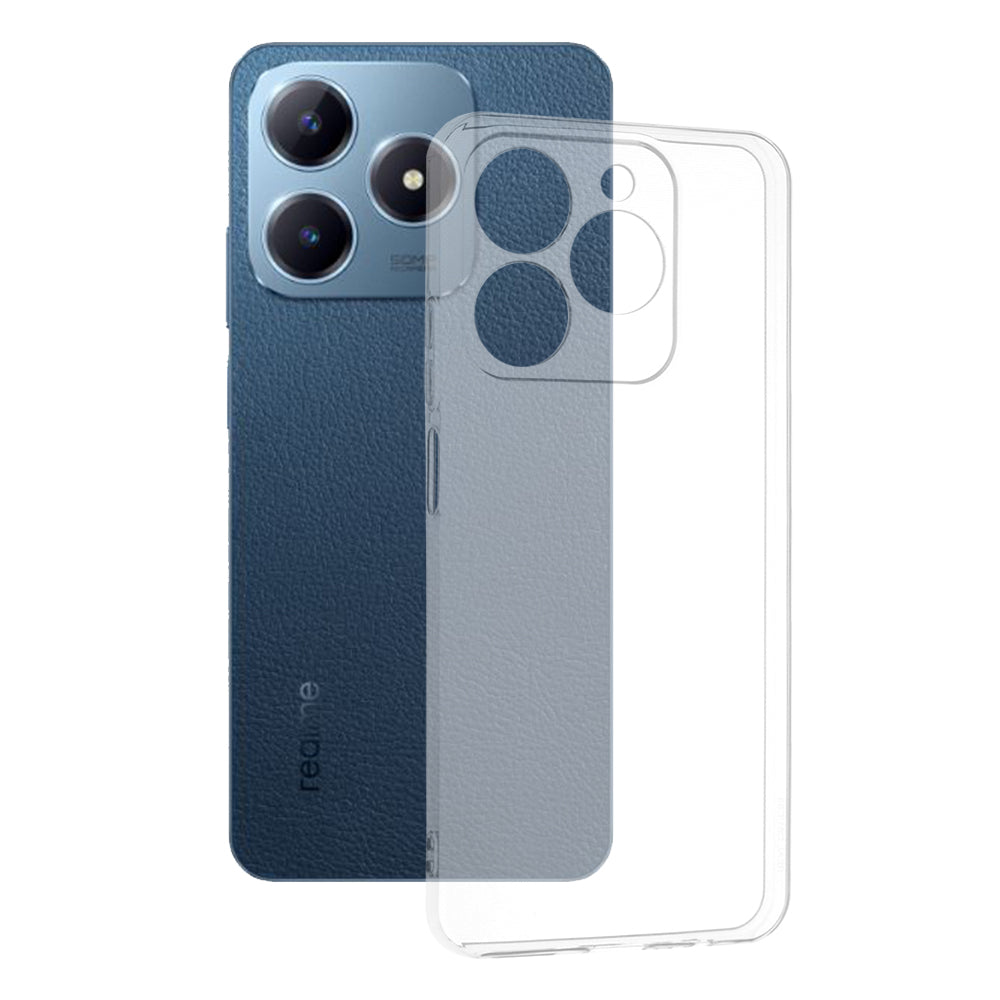 Pouzdro pro Realme C63, Techsuit, Průhledné, Transparentní