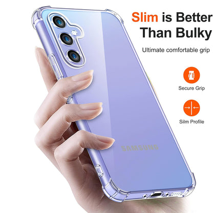 Case for Realme C75 5G, Techsuit, Shockproof Clear, Transparent
