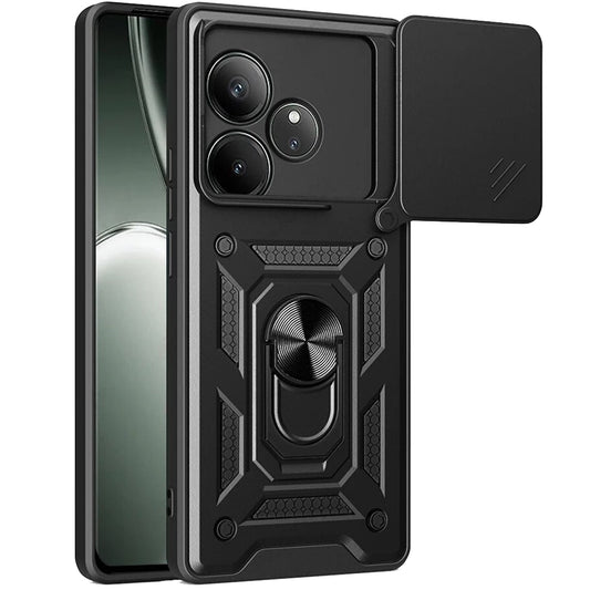 Pouzdro pro Realme GT 6T / GT 6, Techsuit, CamShield, Černé