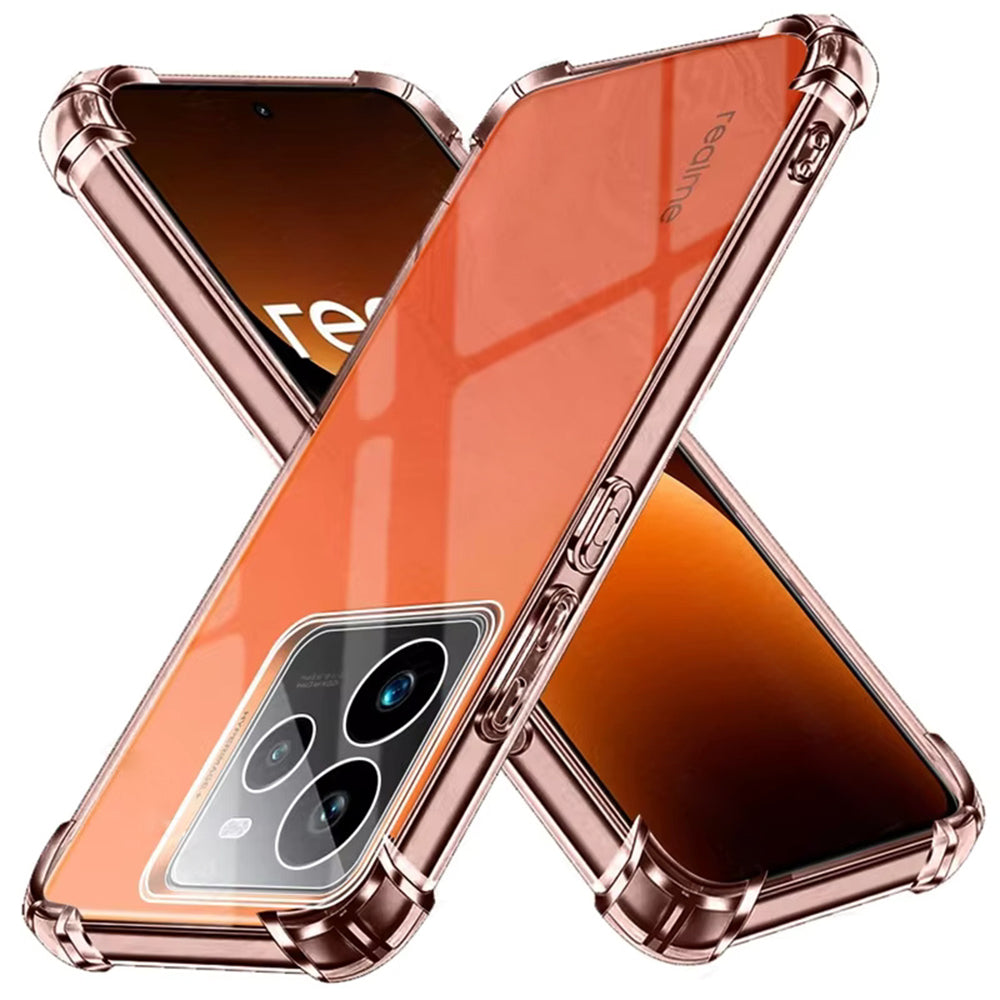 Pouzdro pro Realme GT 7 Pro, Techsuit, Odolné proti nárazům, Průhledné