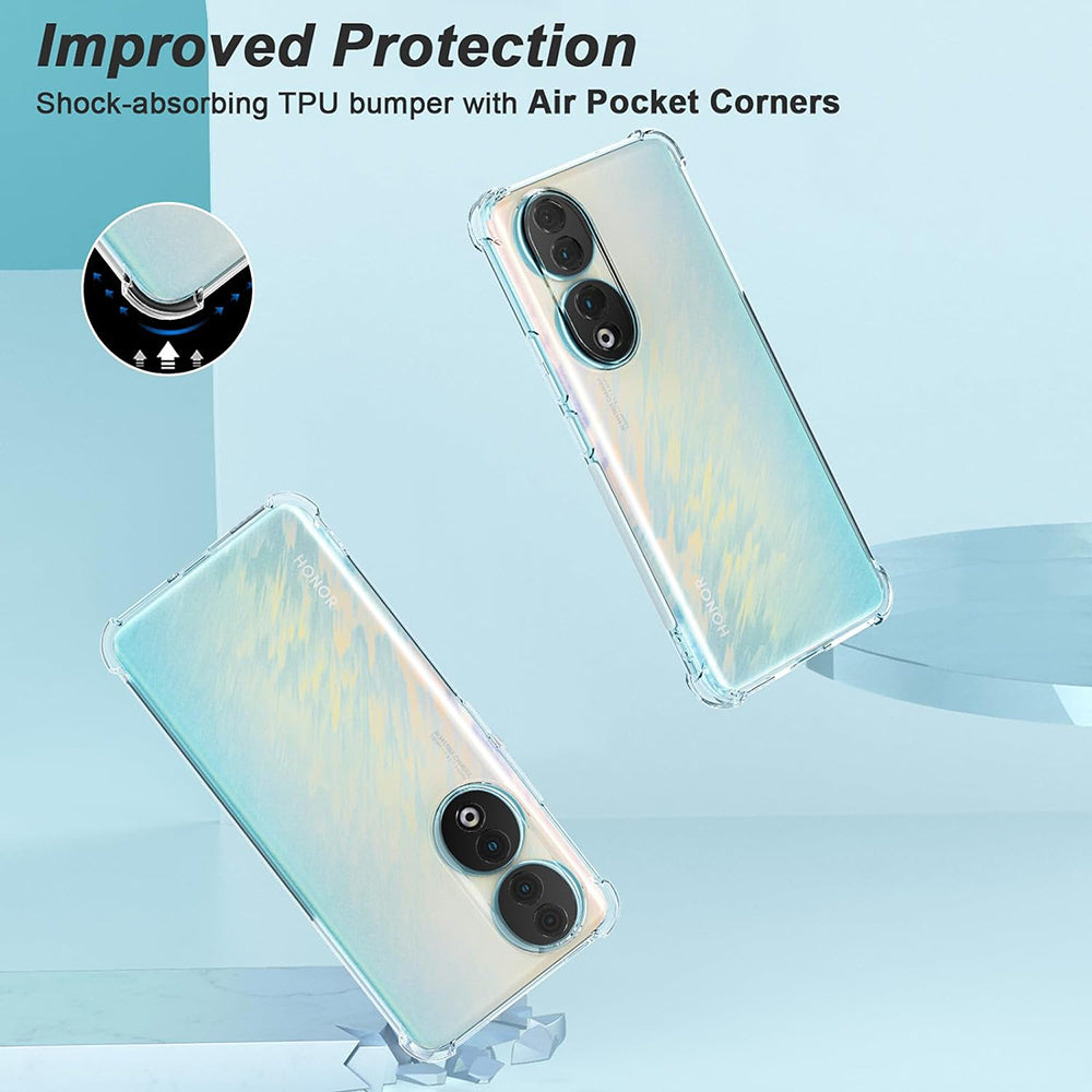 Pouzdro pro Realme GT 7 Pro, Techsuit, Odolné proti nárazům, Průhledné