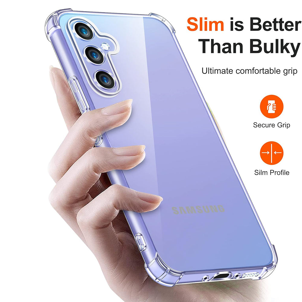 Pouzdro pro Realme GT 7 Pro, Techsuit, Odolné proti nárazům, Průhledné