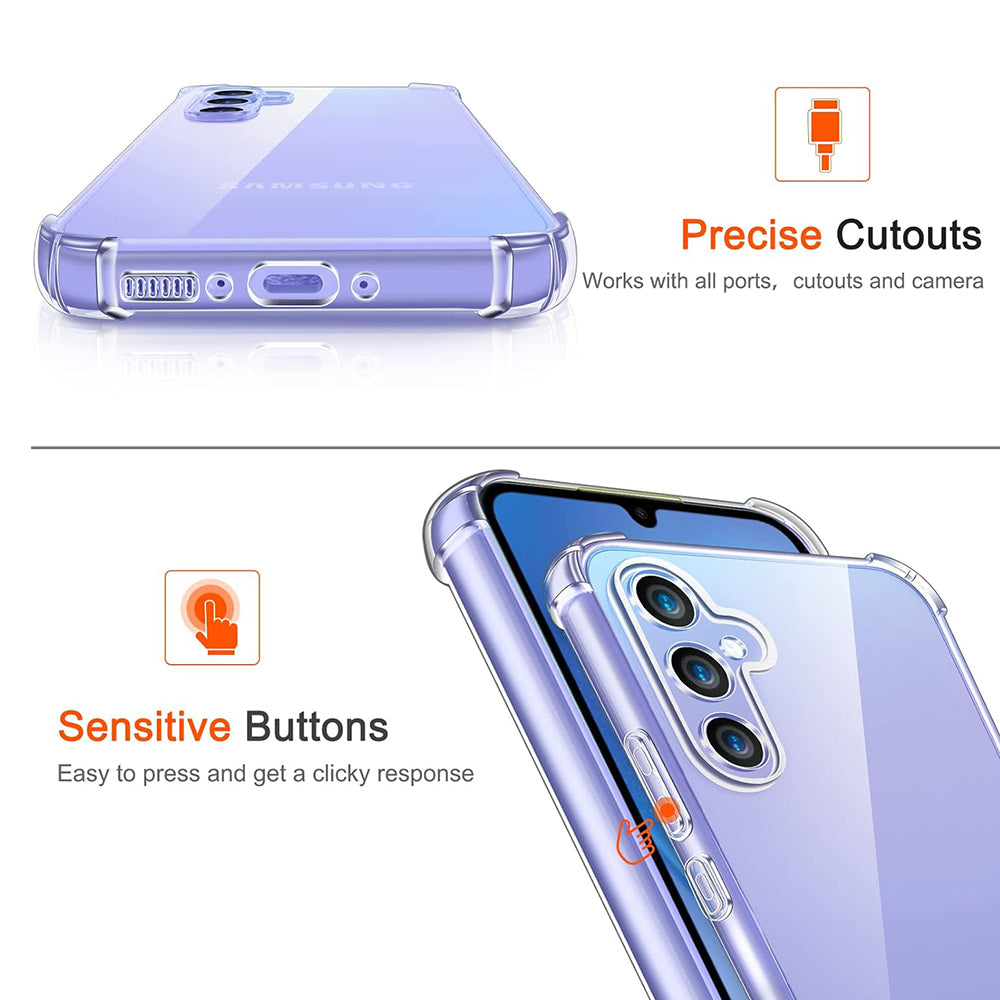 Pouzdro pro Realme GT 7 Pro, Techsuit, Odolné proti nárazům, Průhledné