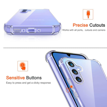 Pouzdro pro Realme GT 7 Pro, Techsuit, Odolné proti nárazům, Průhledné
