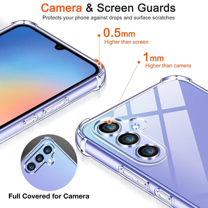 Pouzdro pro Realme GT 7 Pro, Techsuit, Odolné proti nárazům, Průhledné