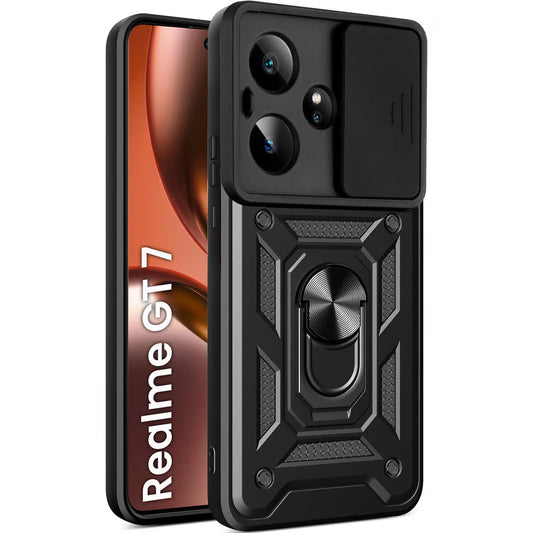 Pouzdro pro Realme GT 7, Techsuit, CamShield, Černé