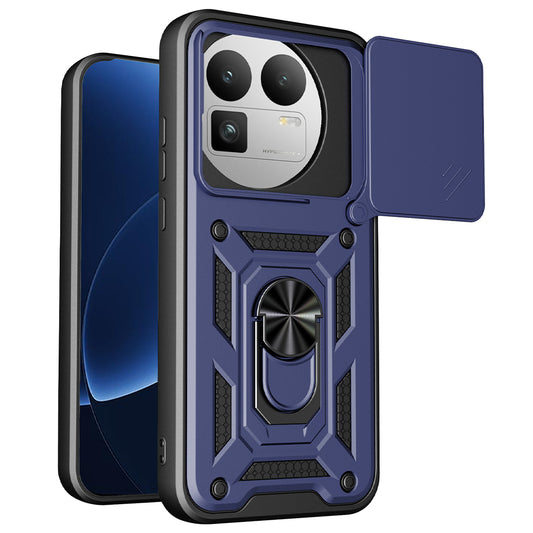 Pouzdro pro Realme GT 8 Pro, Techsuit, CamShield (kulatý výřez pro kameru), modrá