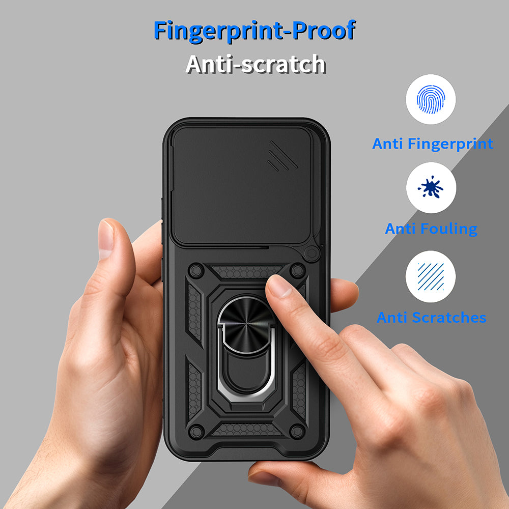 Pouzdro pro Realme GT 8 Pro, Techsuit, CamShield (kulatý výřez pro kameru), modrá
