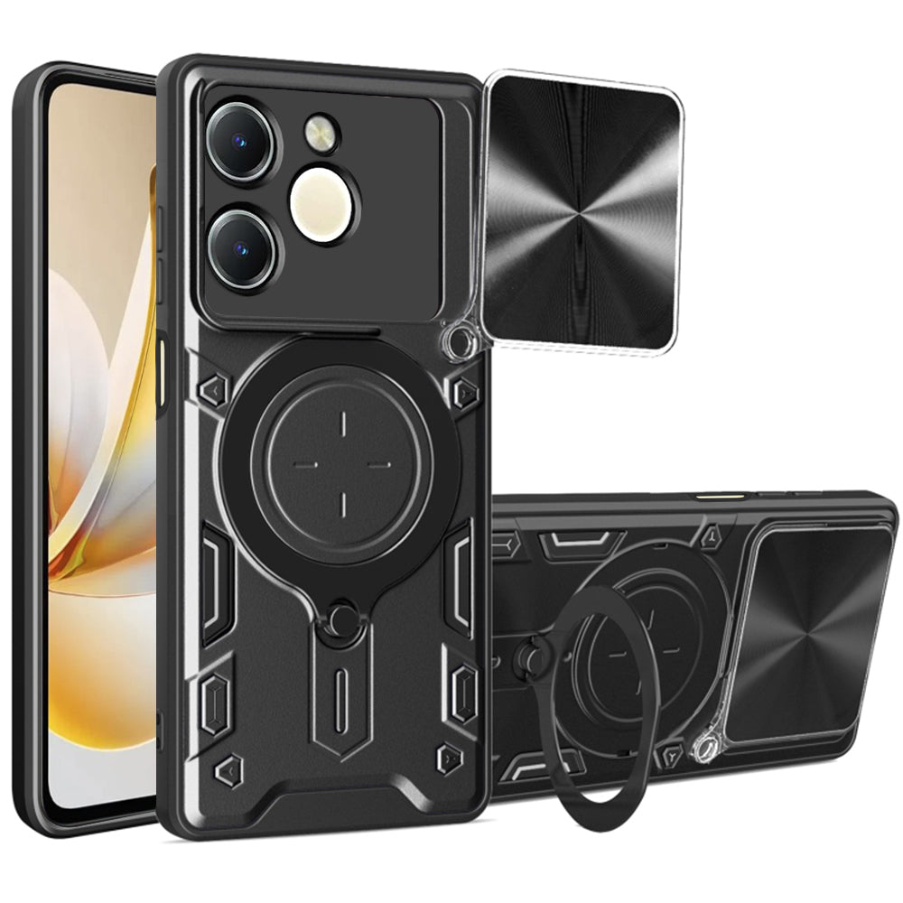 Pouzdro pro Realme Note 70T, Techsuit, CamGuard Pro, Černá