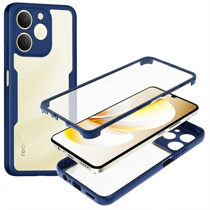 Pouzdro pro Realme Note 70T, Techsuit, ColorVerse 360, Modrá