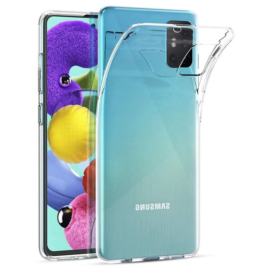 Pouzdro pro Samsung Galaxy A51 A515, OEM, Slim, Průhledné