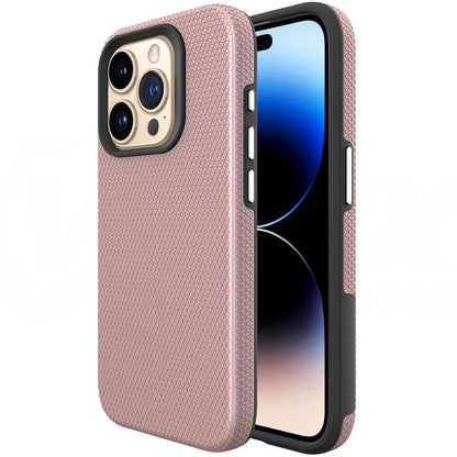 Pouzdro pro Samsung Galaxy A15 5G A156 / A15 A155, Vmax, Triangle, Růžově zlaté